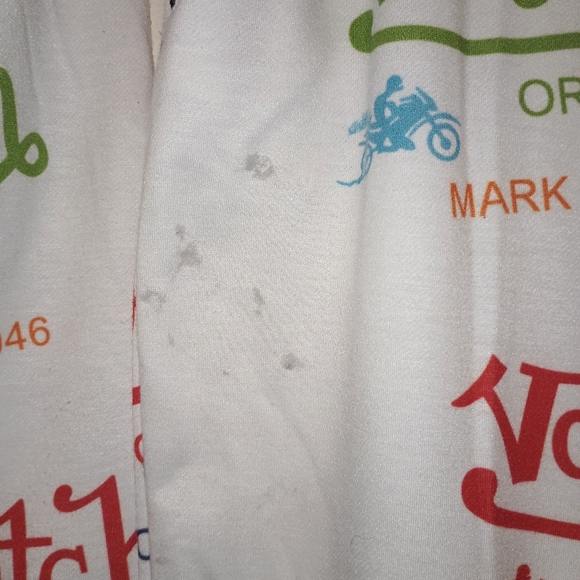 Cute White with Multicolor Words Sweatsuit - Picture 8 of 8